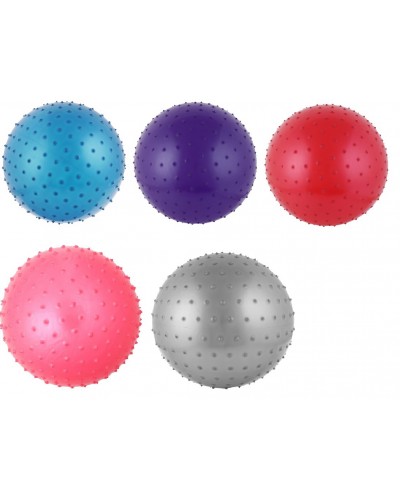 Мяч для фитнеса CO12007  85 см 1200 грамм в коробке 4 цвета с шипиками