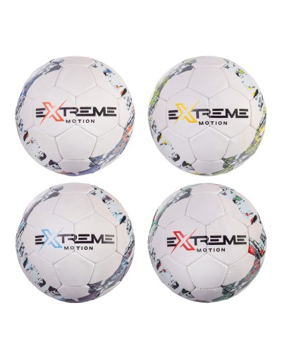 Мяч футбольный FP2110 Extreme Motion №5,MICRO FIBER JAPANESE,435 гр,руч.сшивка высок.класс,камера PU