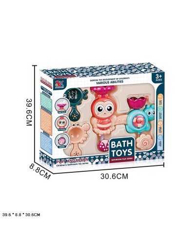 Іграшка для гри у ванні арт. 255A (20шт/2)  у коробці 40*30,5*9 см