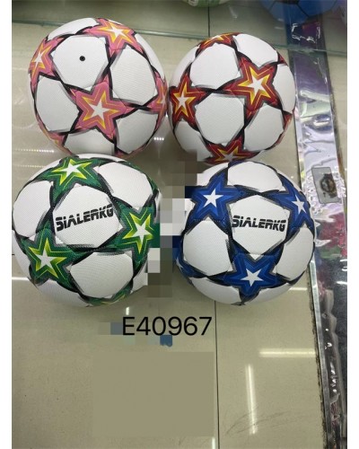 М’яч футбольний арт.FB40967 (60шт) №5 PVC, 390 грам, MIX 4 кольори
