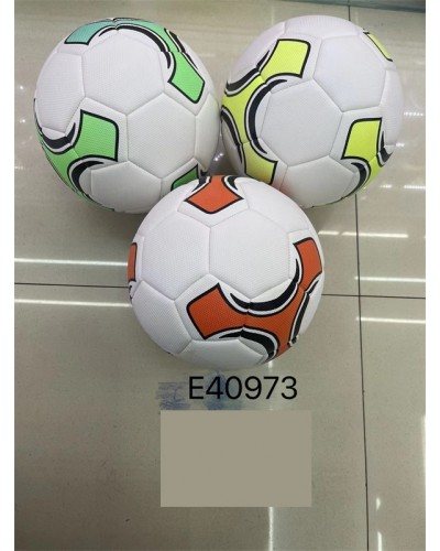 М’яч футбольний арт.FB40973 (60шт) №5 PVC, 390 грам, MIX 3 кольори