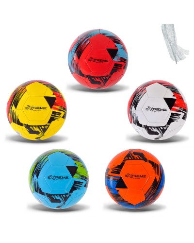 М’яч футбольний арт. FB2484 (100шт) №5, PVC,100 гр,5 колір