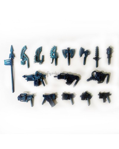 Комплект зброї для ЗвеРоботов 16 видів (колір синій), Технолог